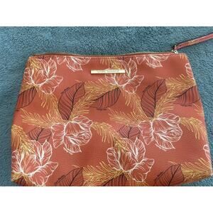 Steve Madden Floral Zip Clutch Wristlet